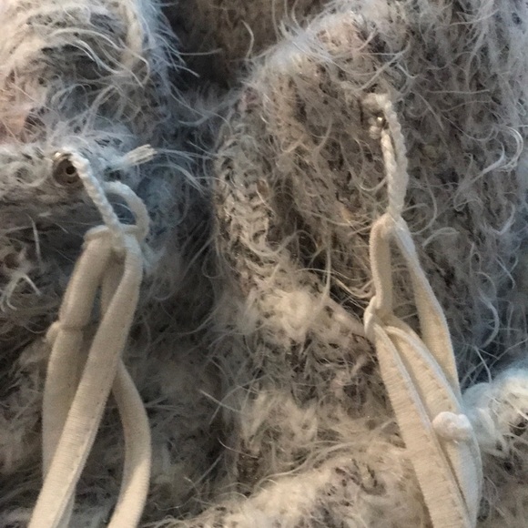 Anthropologie Sleeping on Snow Eyelash Turtleneck Sweater Dress Small Petite - Picture 8 of 16